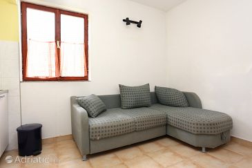 Living room Orebić, Living room u smještaju tipa apartment, dopusteni kucni ljubimci i WIFI.
