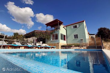 Property - Vacation Rentals 10367 Property Kanica (Rogoznica) - Accommodation 10367 - Vacation Rentals with pebble beach.