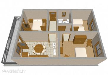 Apartment A-1105-b - Apartments Kanica (Rogoznica) - 1105