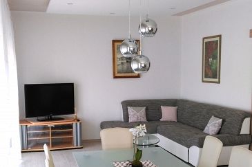 Living room Tisno, Living room u smještaju tipa apartment, dopusteni kucni ljubimci i WIFI.