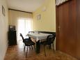 Dining room Vodice, Dining room u smještaju tipa apartment, WIFI.