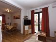Obývací pokoj Rovinj, Obývací pokoj u smještaju tipa apartment, dostupna klima i WIFI.
