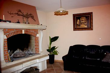 Obývací pokoj 1 Brest pod Učkom, Obývací pokoj 1 u smještaju tipa house, WIFI.