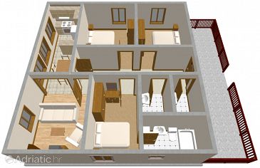 Apartment A-170-a - Apartments Brna (Korčula) - 170