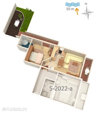 Apartment A-2022-b - Apartments Supetarska Draga - Donja (Rab) - 2022