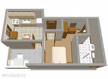 Apartment A-205-b - Apartments Mandre (Pag) - 205