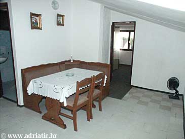 Dining room Novalja, Dining room u smještaju tipa apartment, dopusteni kucni ljubimci.