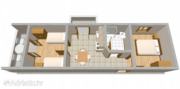 Apartment A-2100-a - Apartments Ražanj (Rogoznica) - 2100