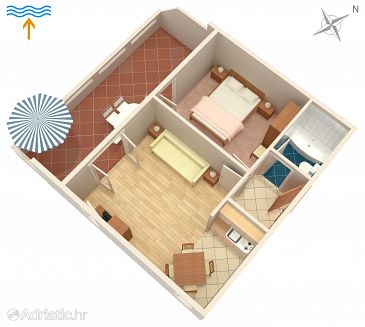 Apartment A-213-b - Apartments Novalja (Pag) - 213