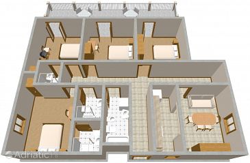 Apartment A-2184-a - Apartments Suđurađ (Elafiti - Šipan) - 2184