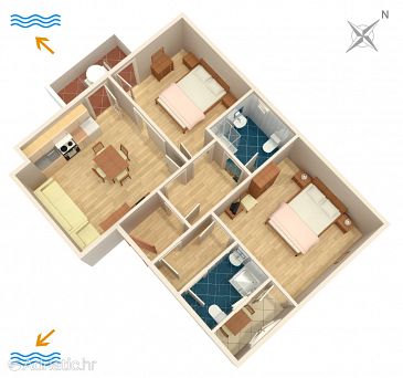 Apartment A-2257-d - Apartments and Rooms Banjole (Pula) - 2257