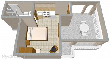 Studio flat AS-2316-a - Apartments Ičići (Opatija) - 2316