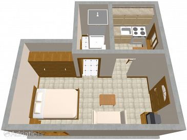 Studio flat AS-2316-b - Apartments Ičići (Opatija) - 2316