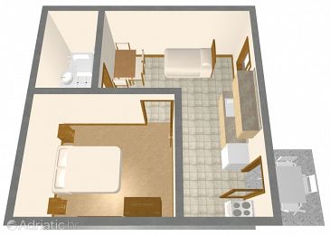 Apartment A-232-a - Apartments Povljana (Pag) - 232