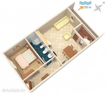 Apartment A-2323-b - Apartments Rabac (Labin) - 2323