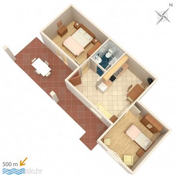 Apartment A-2340-b - Apartments Rabac (Labin) - 2340