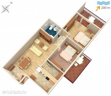 Apartment A-2342-c - Apartments Lovran (Opatija) - 2342