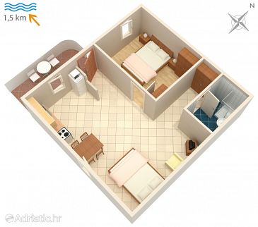 Apartment A-2344-c - Apartments Rovinj (Rovinj) - 2344