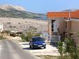 Parking lot - Apartments 240 Parking lot Zubovići (Pag) - Accommodation 240 - Apartments near sea with pebble beach.
