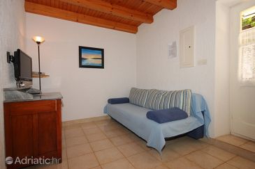 Living room Veli Lošinj, Living room u smještaju tipa house, dopusteni kucni ljubimci i WIFI.