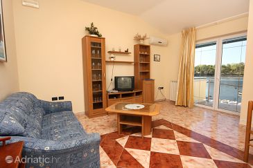 Living room Savudrija, Living room u smještaju tipa apartment.