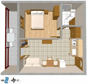 Apartment A-2627-b - Apartments Bratuš (Makarska) - 2627