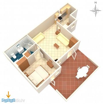 Apartment A-2738-d - Apartments Omiš (Omiš) - 2738