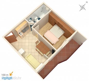 Apartment A-2769-d - Apartments Podstrana (Split) - 2769