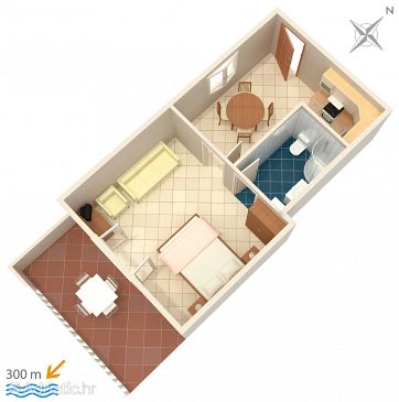 Apartment A-2874-c - Apartments Bol (Brač) - 2874
