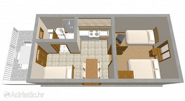 Apartment A-291-c - Apartments Vir (Vir) - 291