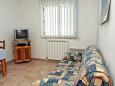 Living room Vrsar, Living room u smještaju tipa apartment, dostupna klima, dopusteni kucni ljubimci i WIFI.