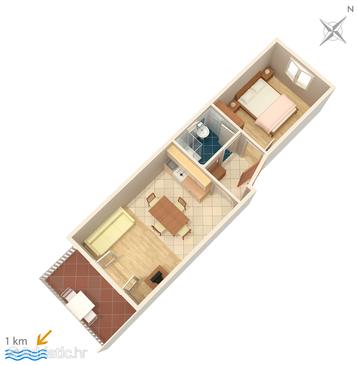 Apartment A-3012-c - Apartments and Rooms Premantura (Medulin) - 3012