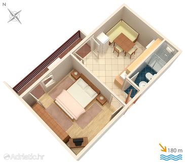 Apartment A-3030-d - Apartments Selce (Crikvenica) - 3030