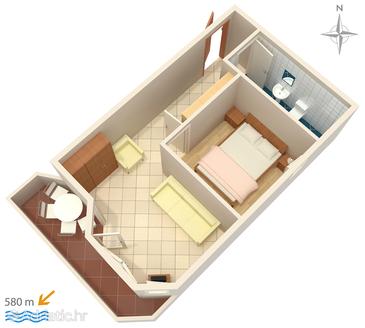 Apartment A-3083-b - Apartments Stara Novalja (Pag) - 3083