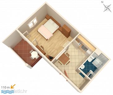 Apartment A-3162-i - Apartments Trpanj (Pelješac) - 3162