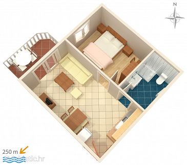 Apartment A-3210-f - Apartments Palit (Rab) - 3210
