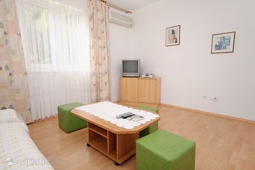 Living room Postira, Living room u smještaju tipa apartment, dostupna klima i WIFI.