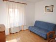 Obývací pokoj Novigrad, Obývací pokoj u smještaju tipa apartment, dostupna klima i WIFI.
