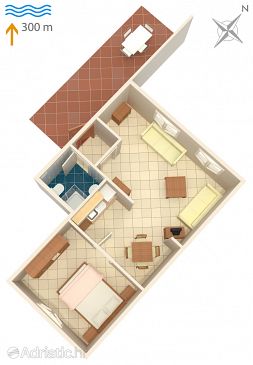 Apartment A-3360-b - Apartments Umag (Umag) - 3360