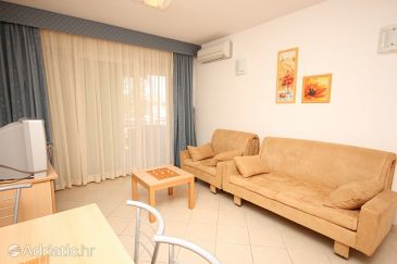 Living room Umag, Living room u smještaju tipa apartment, dostupna klima i WIFI.