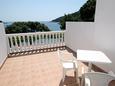 Terrace Saplunara, Terrace u smještaju tipa room, s pogledom na more.