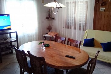 Dining room Vrboska, Dining room u smještaju tipa apartment, WIFI.