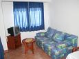 Living room Mandre, Living room u smještaju tipa apartment, dostupna klima, dopusteni kucni ljubimci i WIFI.