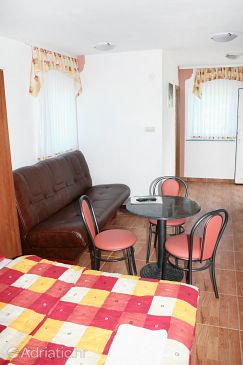 Dining room Caska, Dining room u smještaju tipa studio-apartment, dopusteni kucni ljubimci i WIFI.