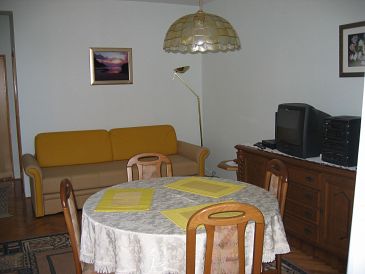 Living room Novalja, Living room u smještaju tipa apartment, WIFI.