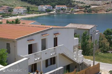 Property - Apartments 4150 Property Metajna (Pag) - Accommodation 4150 - Apartments near sea with sandy beach.