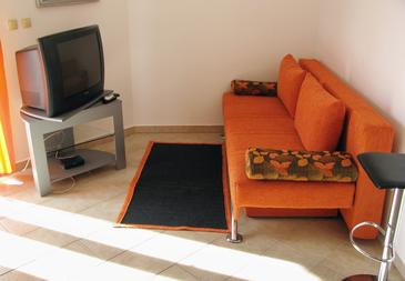 Living room Ražine, Living room u smještaju tipa apartment, dopusteni kucni ljubimci i WIFI.