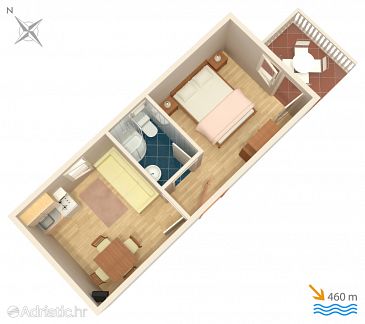 Apartment A-4172-a - Apartments Vodice (Vodice) - 4172