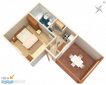 Apartment A-4179-c - Apartments and Rooms Vodice (Vodice) - 4179