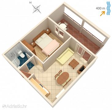 Apartment A-4296-b - Apartments Tisno (Murter) - 4296